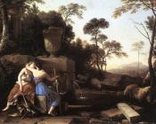 劳伦特德拉海尔 - Landscape with Peace and Justice Embracing